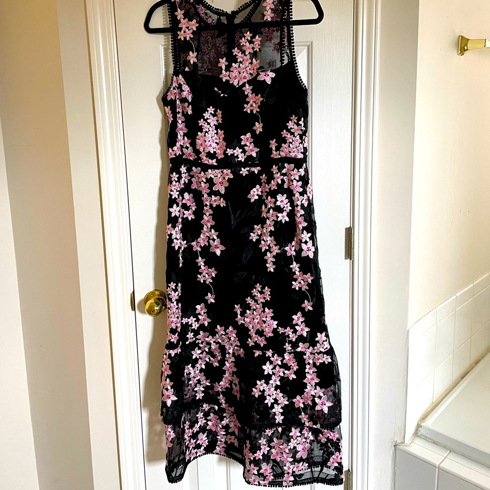 Shoshanna Midnight midi dress size 10